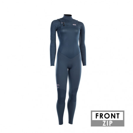 COMBINAISON ION AMAZE ELEMENT SEMIDRY 5/4 FRONTZIP FEMME BLEU