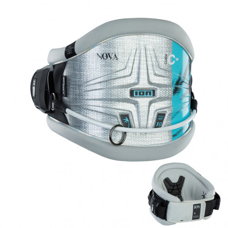 HARNAIS KITESURF ION NOVA CURV 10 GRIS FEMME
