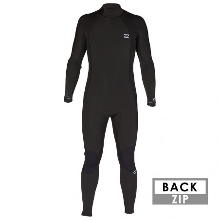 COMBINAISON BILLABONG ABSOLUTE 4/3 BACKZIP NOIR