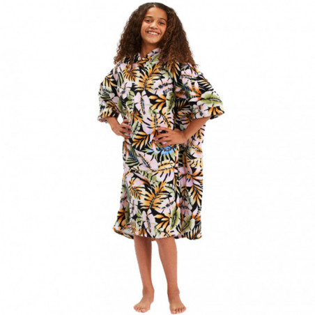 PONCHO BILLABONG JUNIOR PARADISE BLACK TU