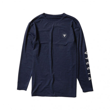 LYCRA VISSLA ALLTIME MANCHES LONGUES BLEU
