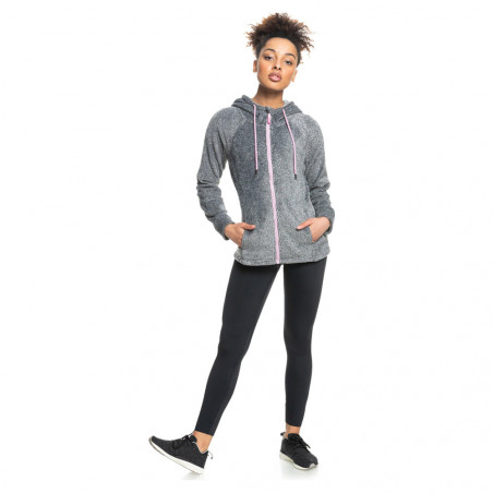 VESTE POLAIRE SAMBA MMB ANTHRACITE ROXY