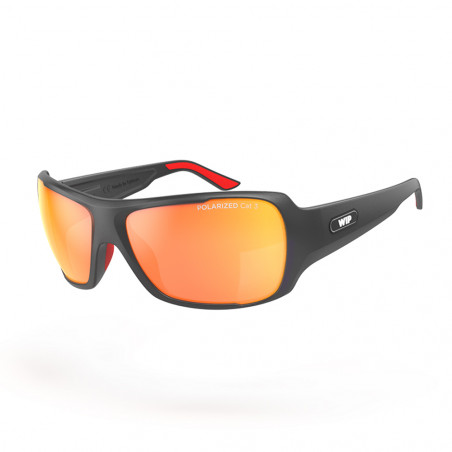 LUNETTES DE SOLEIL FORWARD WIP WIPSUN POLARIZED NOIR/ROUGE 