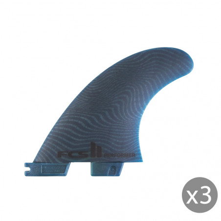 Ailerons SURF FCS II Performer Neo Glass medium Pacific set de 3 M (65-80kg)