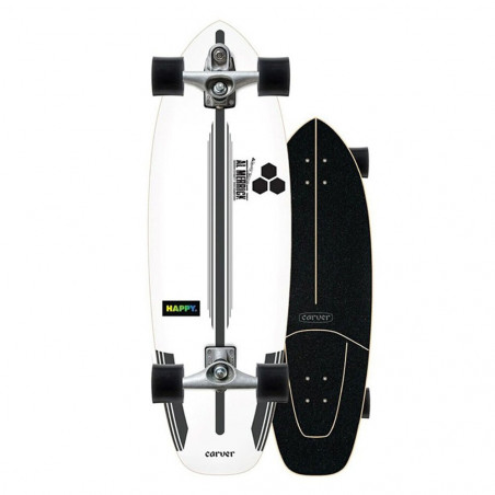 SURFSKATE CARVER CHANNEL ISLANDS HAPPY 30"75 CX 30.75