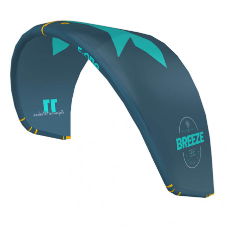 Aile de Kitesurf Fone BREEZE V3 Slate/Blue lagoon