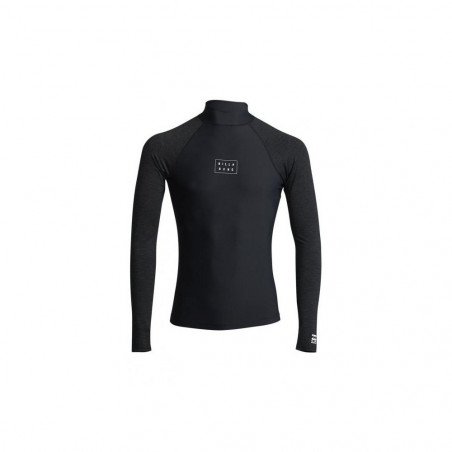 LYCRA BILLABONG CONTRAST MANCHES LONGUES NOIR