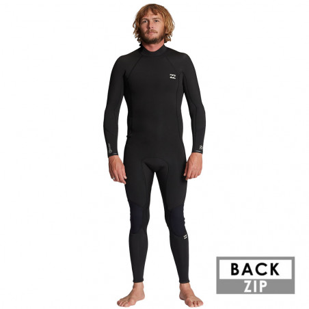 COMBINAISON BILLABONG ABSOLUTE 3/2 BACKZIP NOIR