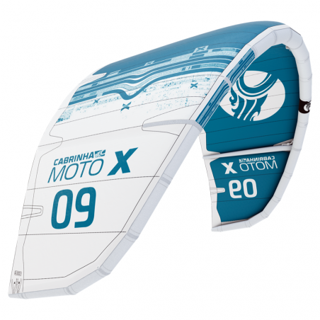 AILE DE KITESURF CABRINHA MOTO X BLEU/BLANC 2023