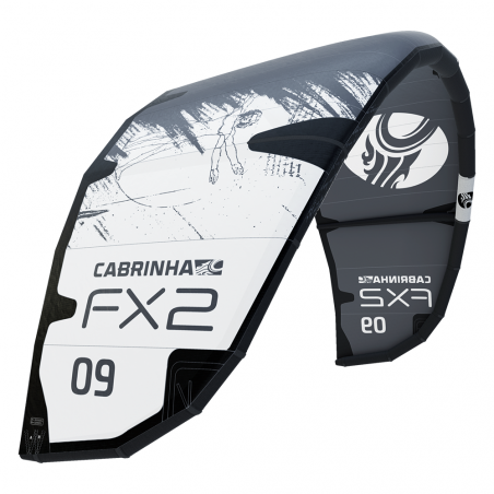 AILE DE KITESURF CABRINHA FX2 GRIS/BLANC 2023