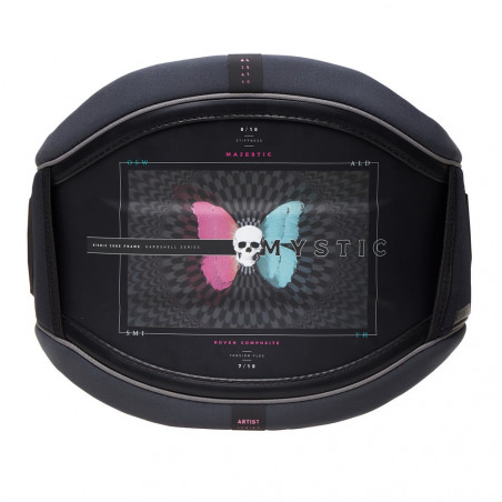 Harnais Kitesurf Mystic Majestic OS 2022 gris