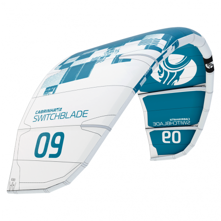 AILE DE KITESURF CABRINHA SWITCHBLADE BLEU/BLANC 2023
