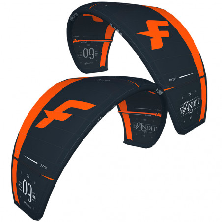 AILE DE KITESURF F-ONE BANDIT XVI 2023 ONYX/FLAME