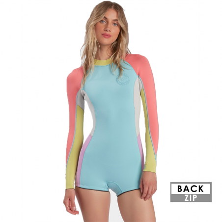 Combinaison femme Billabong Spring Fever LS NEON DAZE