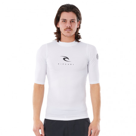 Lycra Rip Curl Corps manches courtes 2022 blanc