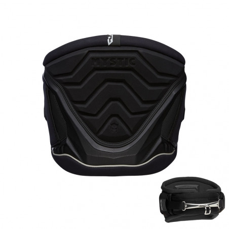 Harnais Windsurf Mystic Warrior Harness Slider 2023 Black