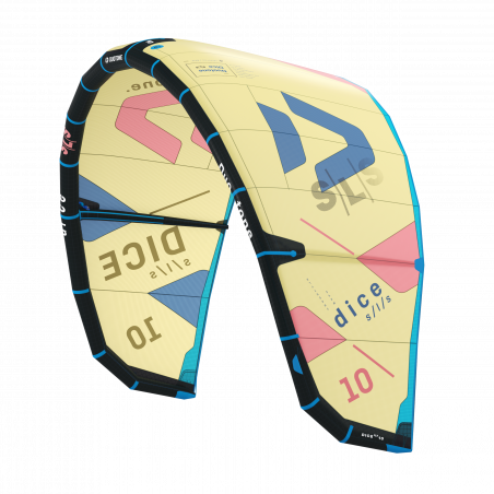 Aile de Kitesurf Duotone Dice SLS Jaune 2022