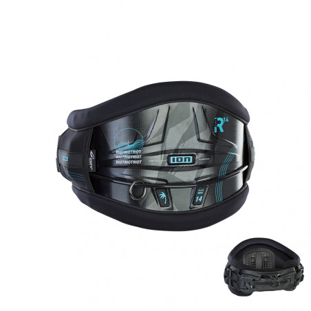 Harnais Kitesurf Ion Riot Curv 2022 Noir