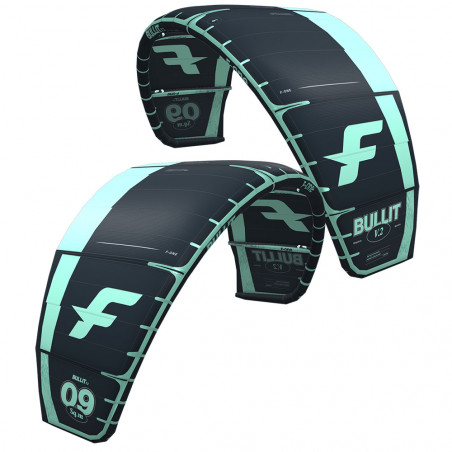 AILE DE KITESURF F-ONE BULLIT V2 ONYX / MINT 2023
