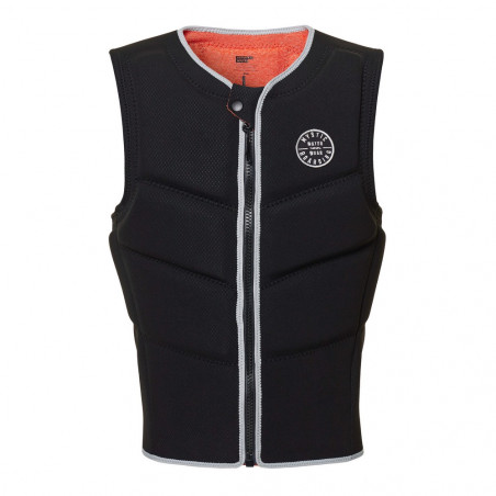 Gilet Impact Kitesurf Mystic Foil frontzip 2023 noir