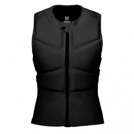 Impact Vest Femme Kite Mystic Star Frontzip 2023 Noir