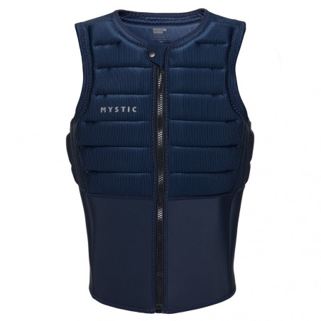 Gilet Impact Kitesurf Mystic Majestic frontzip 2023 bleu nuit
