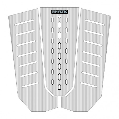 PAD SURF MYSTIC AMBUSH TAILPAD STUBBY SHAPE BLANC 3 PCS