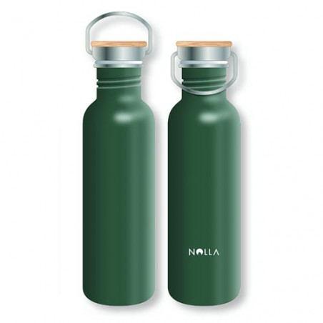 GOURDE NOLLA INOX 750 ML KAKI 