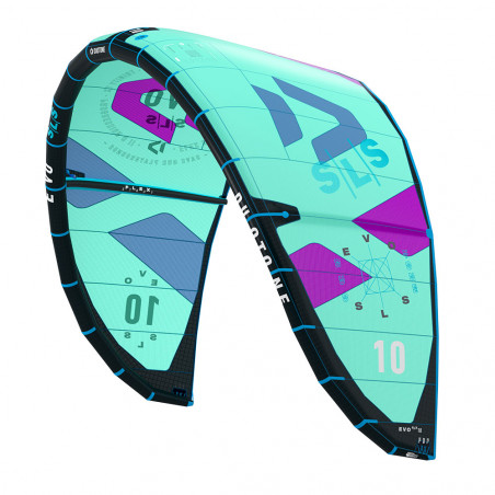 Aile de Kitesurf Duotone Evo SLS Vert/Violet 2022