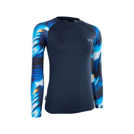 LYCRA ION FEMME LIZZ MANCHES LONGUES BLEU CAPSULE