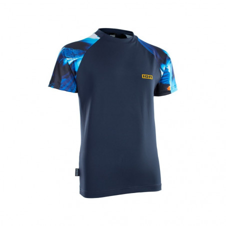 LYCRA ION JUNIOR CAPTURE MANCHES COURTES BLEU CAPSULE 04 ans