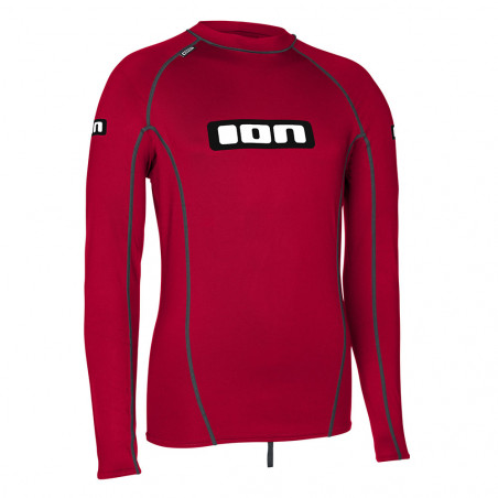 LYCRA ION PROMO RASHGUARD LS ROUGE