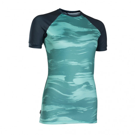 LYCRA ION FEMME RASHGUARD SS BLEU