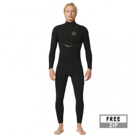 COMBINAISON RIP CURL E BOMB 5/3 FREEZIP NOIR