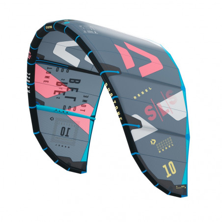 Aile de Kitesurf Duotone Rebel SLS Gris 2022