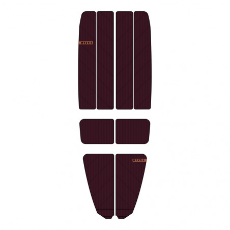Pad Mystic Ambush Full Deckpad Classic Shape Merlot 