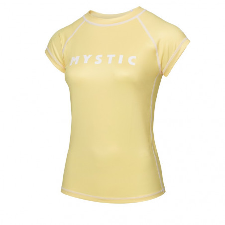 Lycra Femme Mystic Star manches courtes 2022 jaune