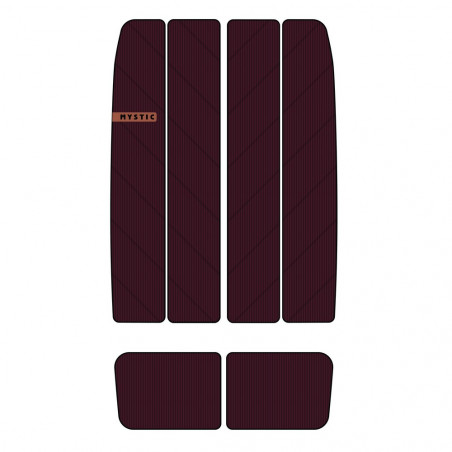 Pad Mystic Ambush avant + central Deckpad Merlot 