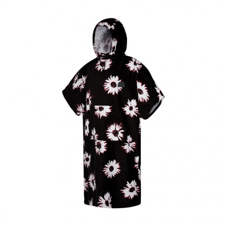 PONCHO MYSTIC VELOUR NOIR/BLANC 