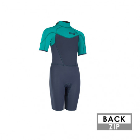 SHORTY ION CAPTURE SEMIDRY 2/2 BACKZIP JUNIOR 16 ANS