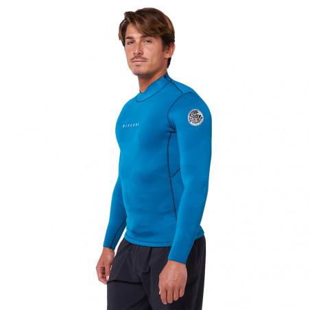 Top Néoprène RIP CURL DAWN PATROL REVERSIBLE 1.5MM BLUE