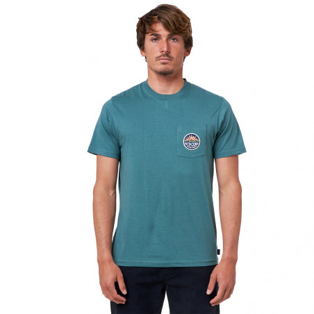 T-SHIRT RIPCURL HORIZON BADGE VERT