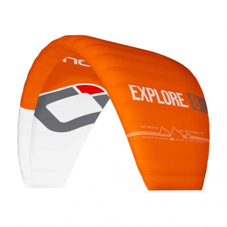 AILE A CAISSONS OZONE EXPLORE V2 ORANGE/WHITE