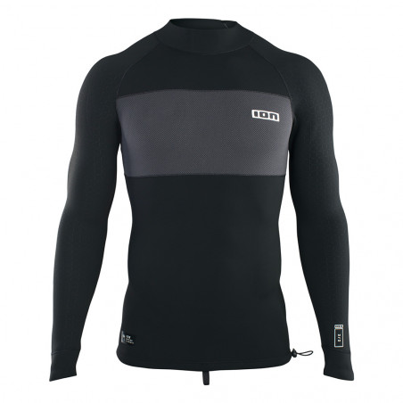 TOP NÉOPRENE ION 2/2 MANCHES LONGUES NOIR