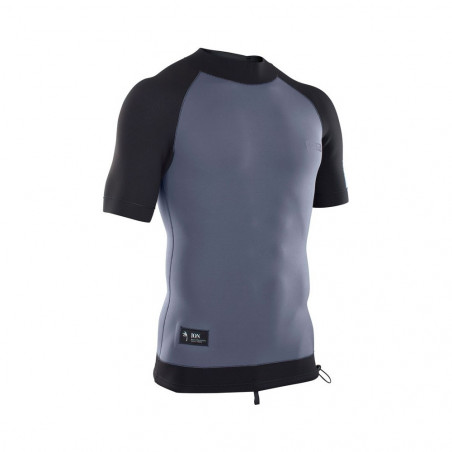 TOP NEOPRENE ION 2/2 MANCHES COURTES BLEU/NOIR S