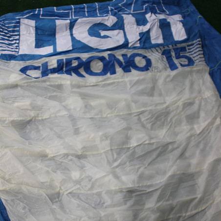 AILE DE KITESURF OCCASION OZONE 2017 15.0M CHRONO V2 ULTRA LIGHT COMPLETE 15.0M