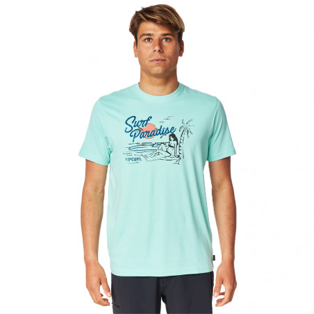 T-shirt Framed Bleu turquoise Rip Curl