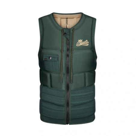 GILET IMPACT MYSTIC OUTLAW WAKE FRONTZIP VERT XXL