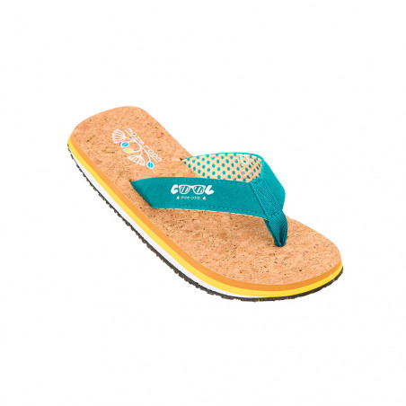 TONGS FEMME COOL SHOE ES 2 DOTY BLEU