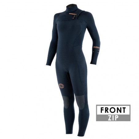 COMBINAISON MANERA SEAFARER FEMME FRONTZIP 4/3 SAILOR